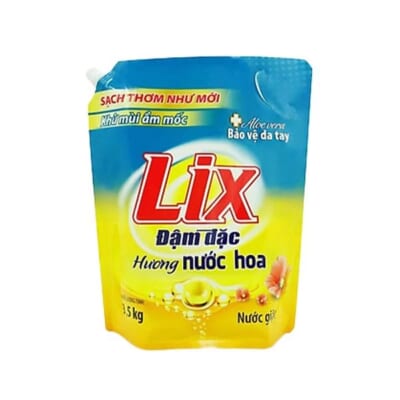 Nước giặt LIX đậm đà hương nước hoa 3.5kg