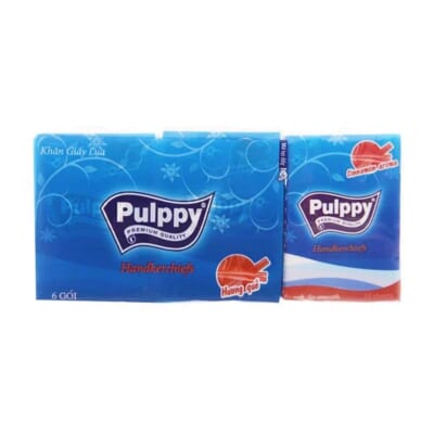 Khăn giấy bỏ túi pulppy hương quế 6g (New toyo)